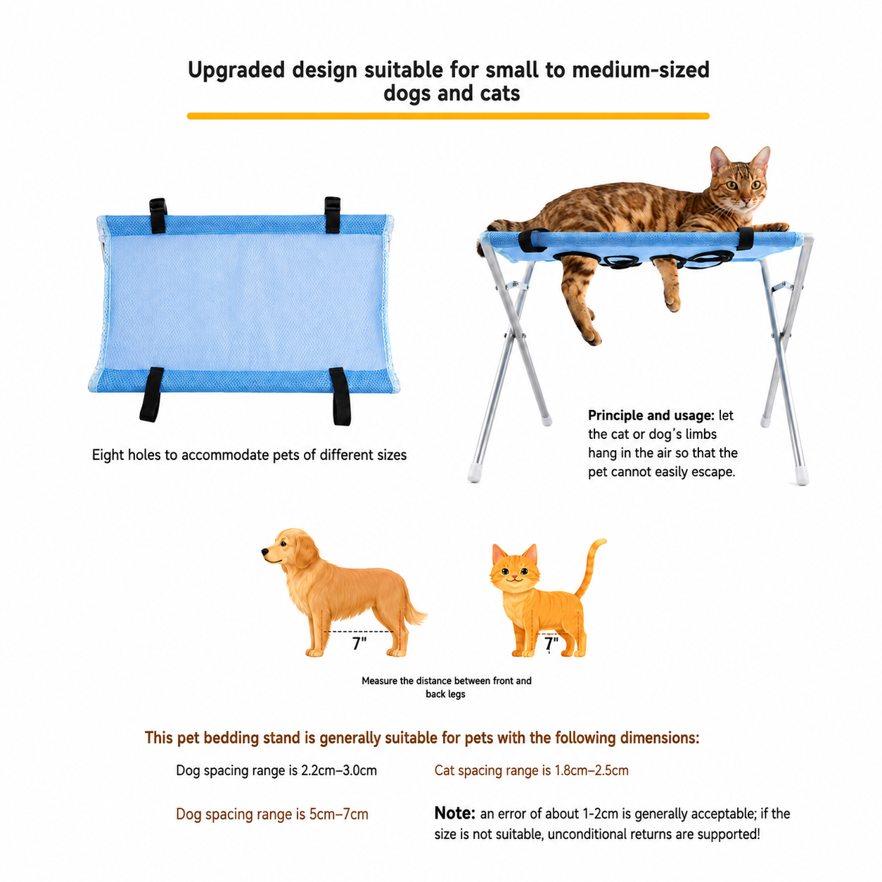 Pet Grooming Hammock Stand