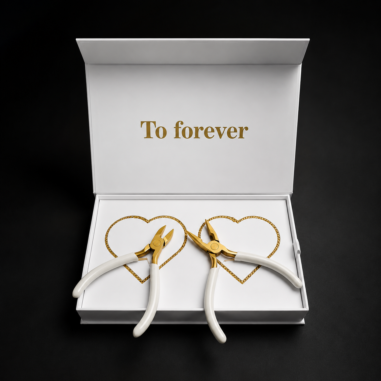Tethered Heart Bracelet Kit — DIY Matching Bracelets for Couples