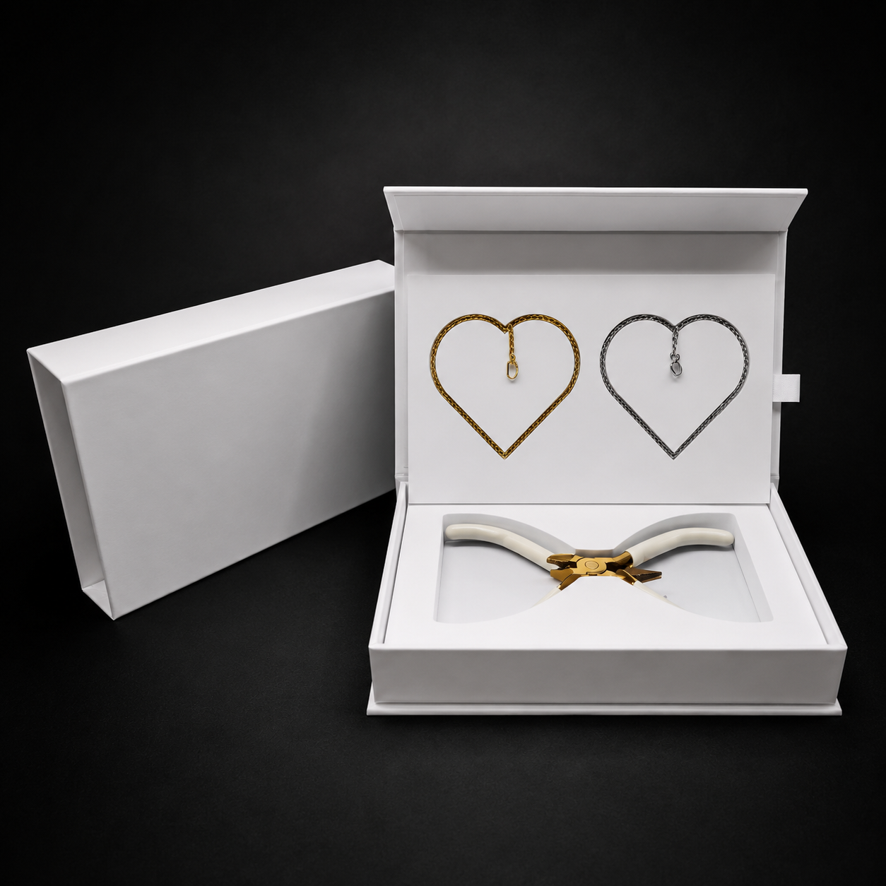 Tethered Heart Bracelet Kit — DIY Matching Bracelets for Couples